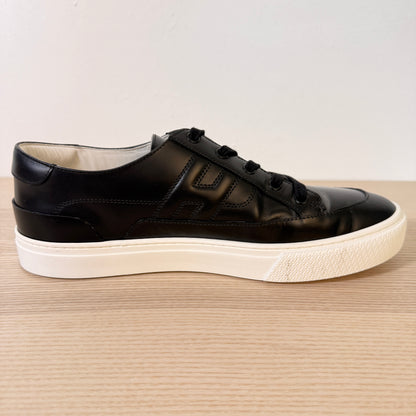 Hermes Calfskin Mens Deep Sneakers 42.5 Black