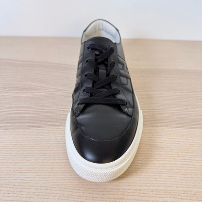 Hermes Calfskin Mens Deep Sneakers 42.5 Black