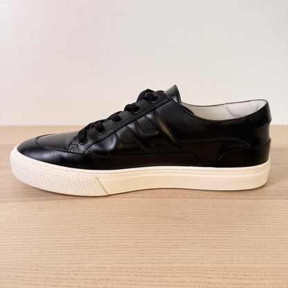 Hermes Calfskin Mens Deep Sneakers 42.5 Black