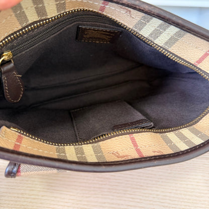 Burberry Haymarket Check Crossbody Bag