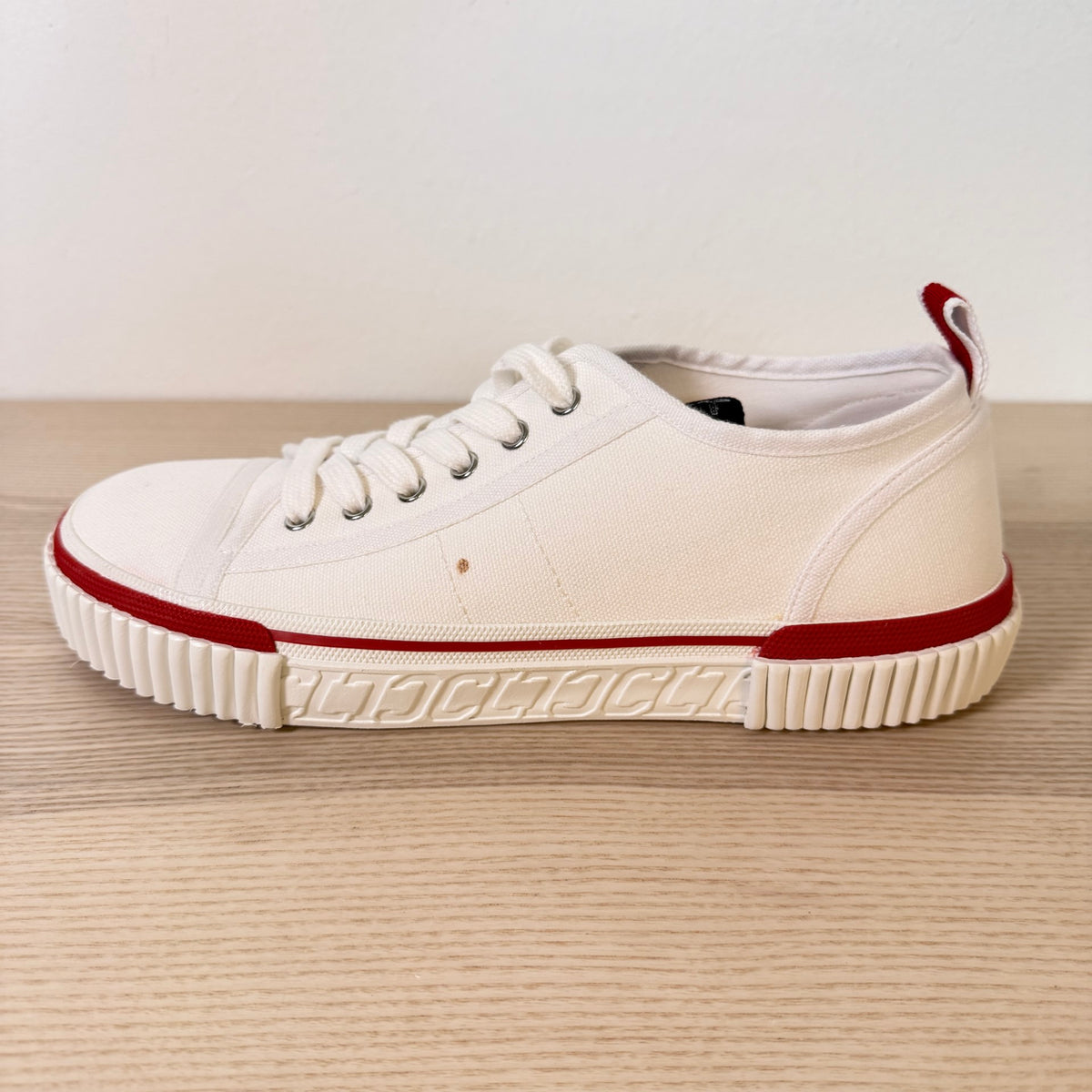 Christian Louboutin Pedro Junior Flat Sneakers White