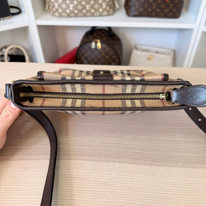 Burberry Haymarket Check Crossbody Bag