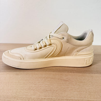 Balmain Sneakers Mens Leather White US9/EU42