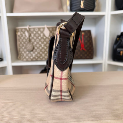Burberry Haymarket Check Crossbody Bag