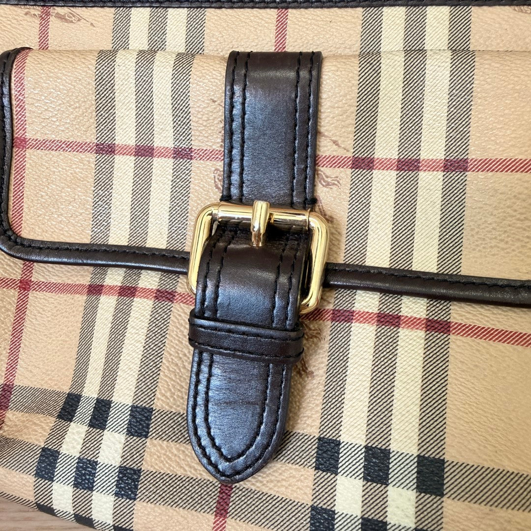 Burberry Haymarket Check Crossbody Bag