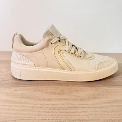 Balmain Sneakers Mens Leather White US9/EU42