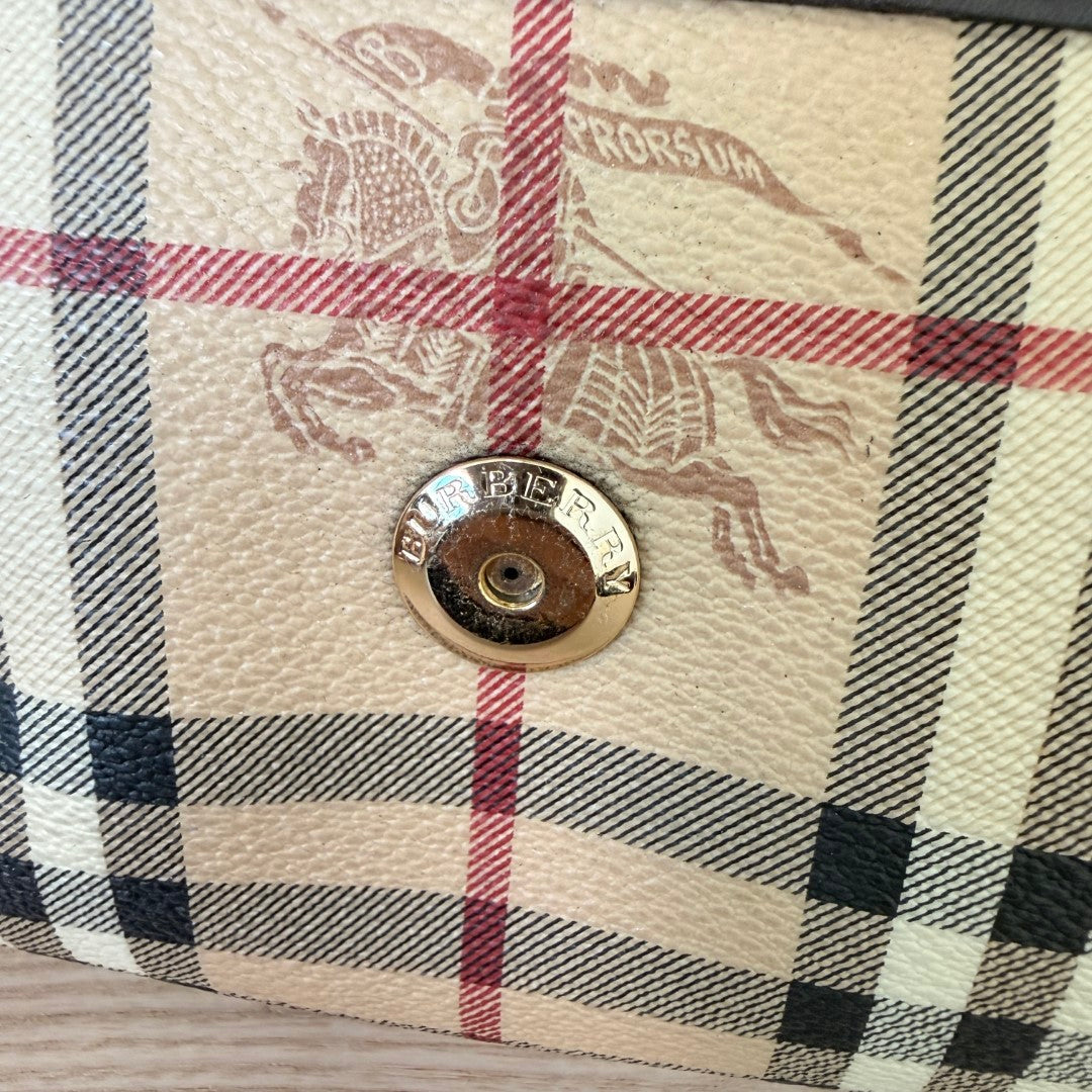 Burberry Haymarket Check Crossbody Bag