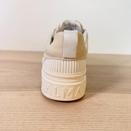 Balmain Sneakers Mens Leather White US9/EU42
