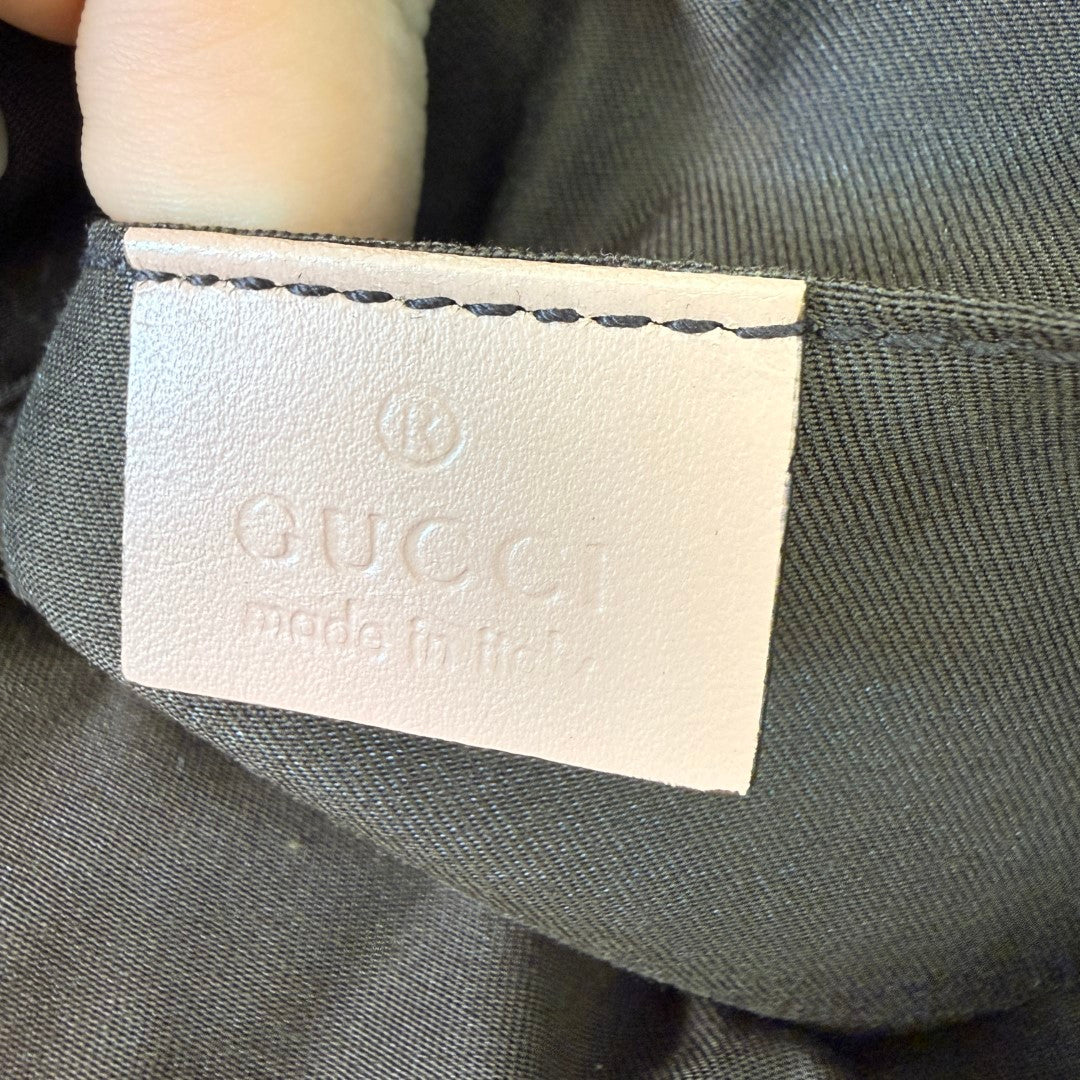 Gucci GG Supreme Belt Bag Rose Pink
