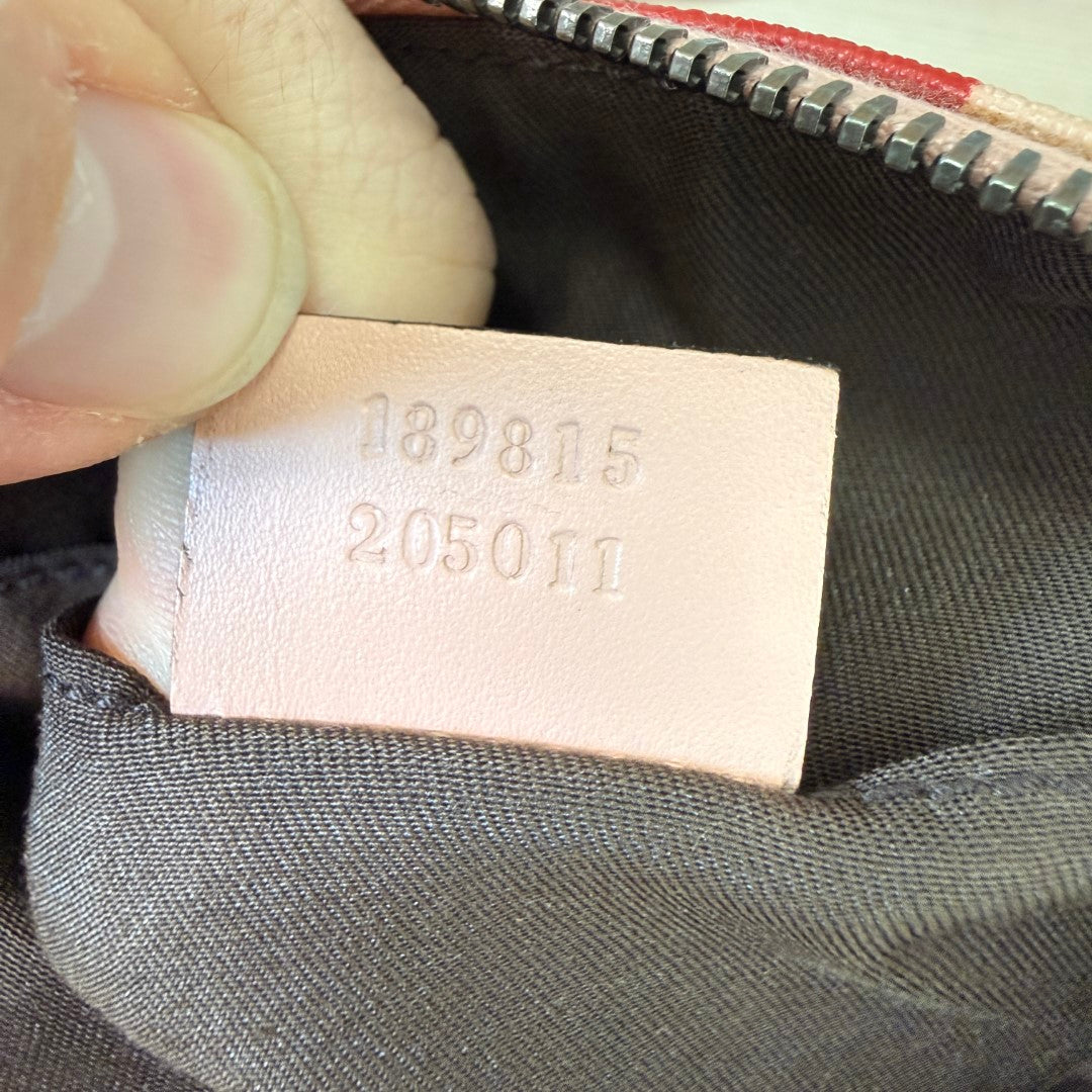 Gucci GG Supreme Belt Bag Rose Pink