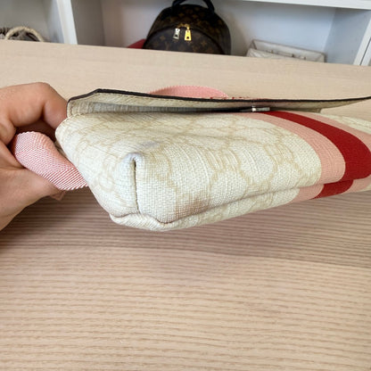 Gucci GG Supreme Belt Bag Rose Pink
