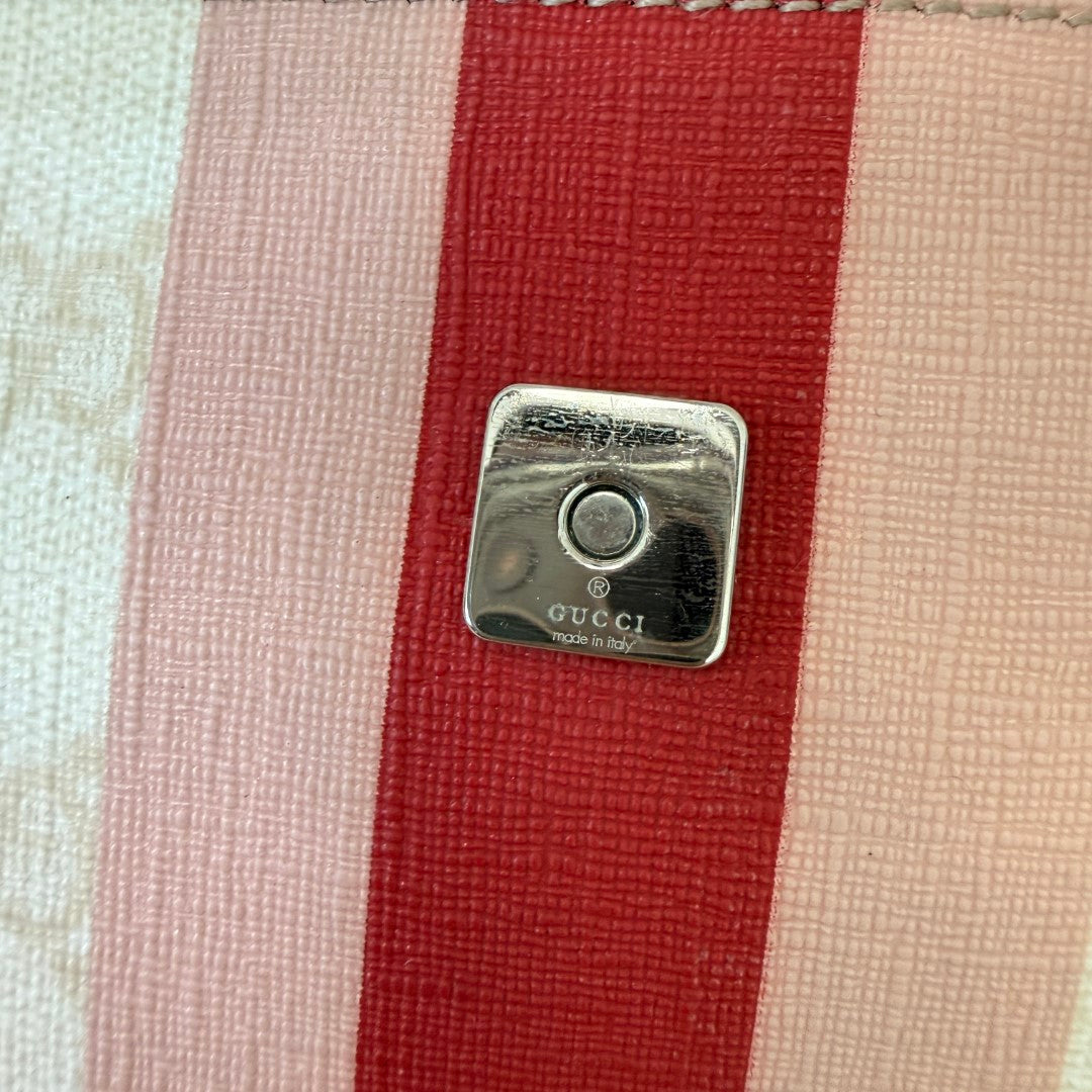 Gucci GG Supreme Belt Bag Rose Pink