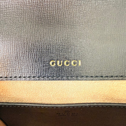 Gucci Monochrome Horsebit 1955 Shoulder Bag Black