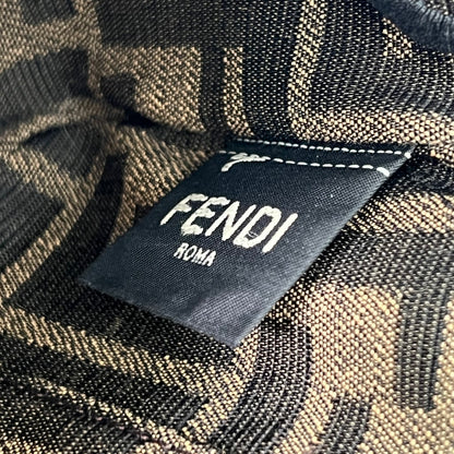 Fendi Baguette Mini Brown FF Jacquard Fabric