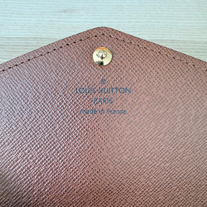 Louis Vuitton Monogram Sarah Wallet NM Brown