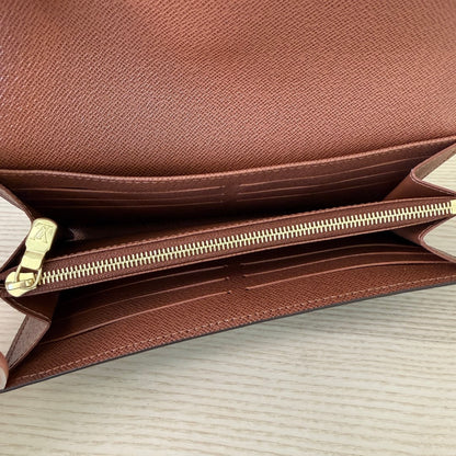 Louis Vuitton Monogram Sarah Wallet NM Brown