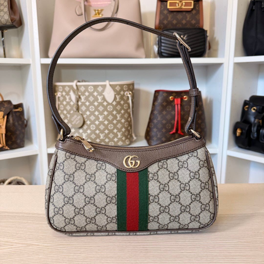 Gucci Ophidia Small Shoulder Bag GG Supreme