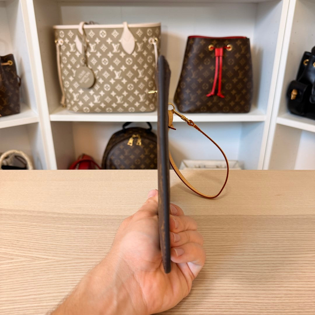 Louis Vuitton Monogram Neverfull MM GM Pochette Cherry