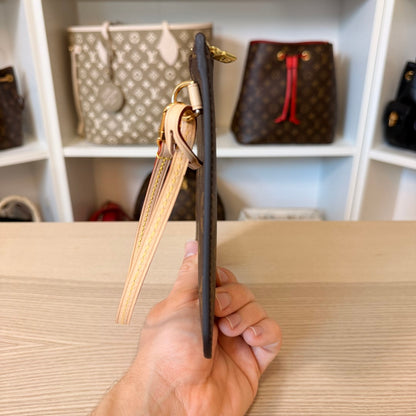 Louis Vuitton Monogram Neverfull MM GM Pochette Cherry