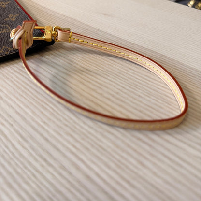 Louis Vuitton Monogram Neverfull MM GM Pochette Cherry