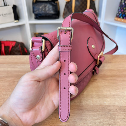 Gucci Sukey Crossbody Pink Microguccissima Leather