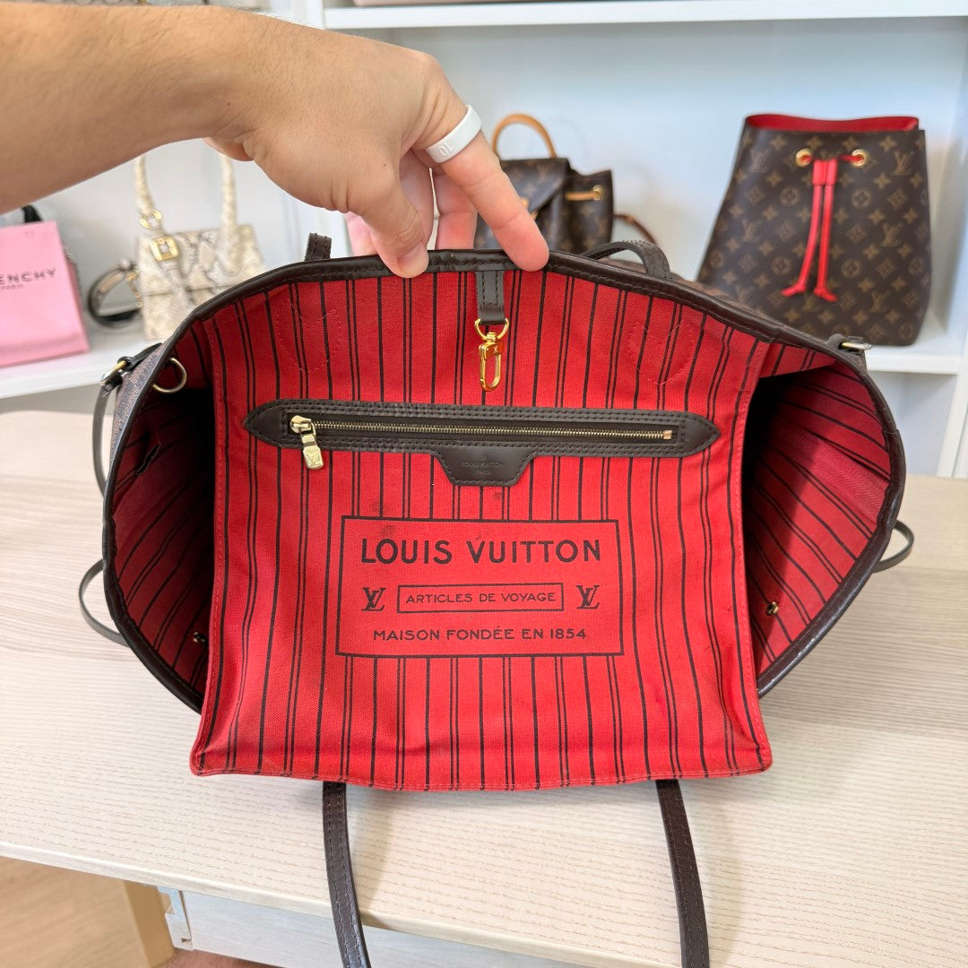 Louis Vuitton Neverfull MM Damier Ebene