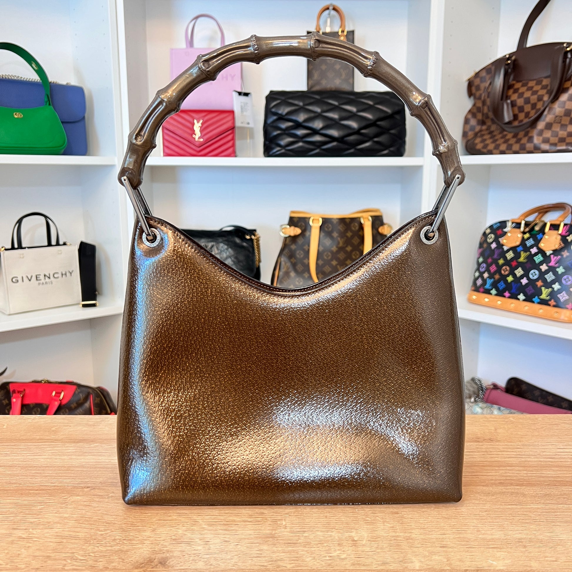 Store Gucci Purse Brown Thomas Gucci Bamboo Handle Tom Ford