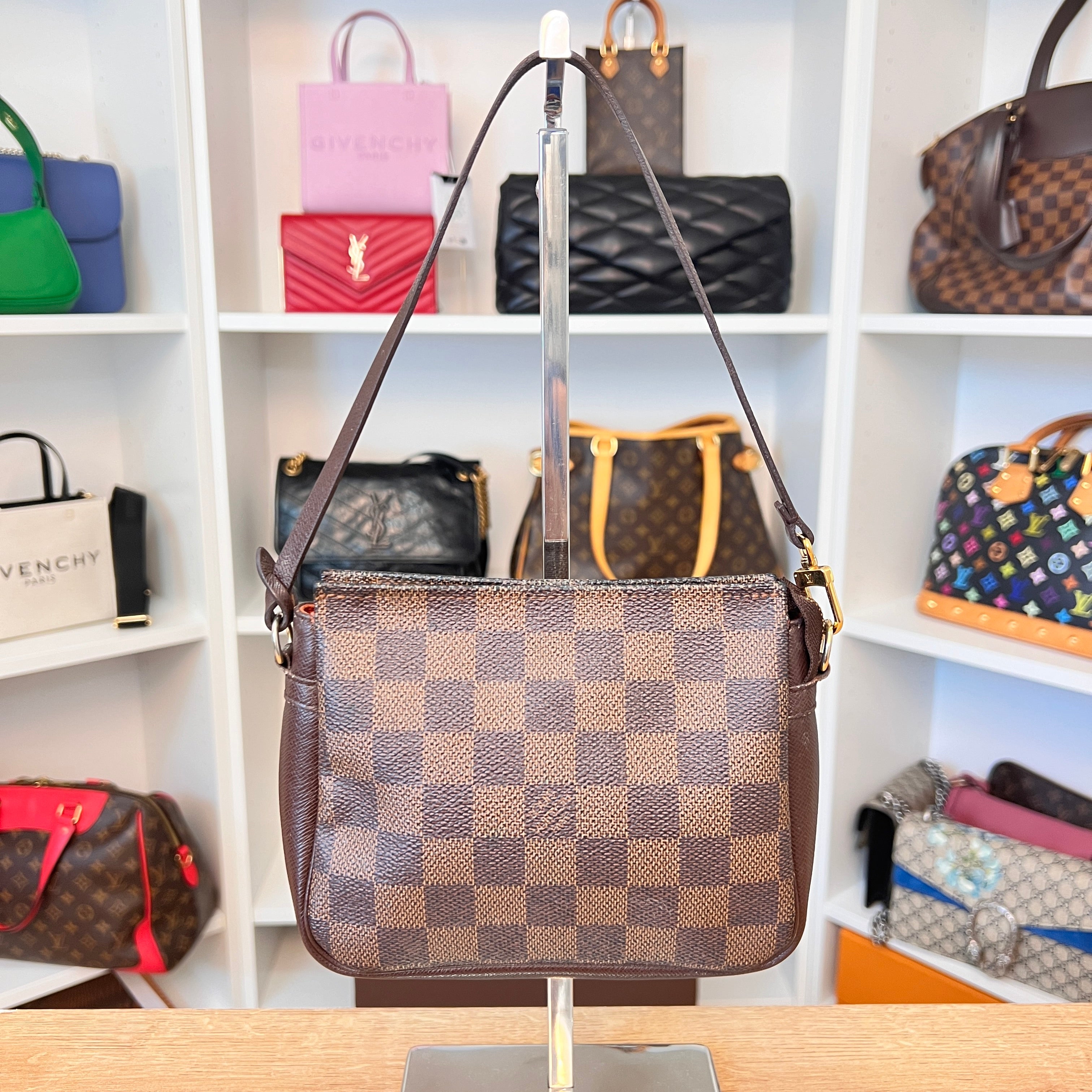 Louis vuitton orders damier ebene trousse pochette