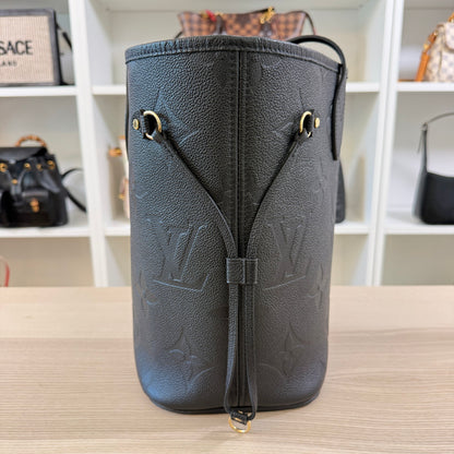 Louis Vuitton Neverfull MM Monogram Empreinte Black