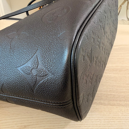 Louis Vuitton Neverfull MM Monogram Empreinte Black