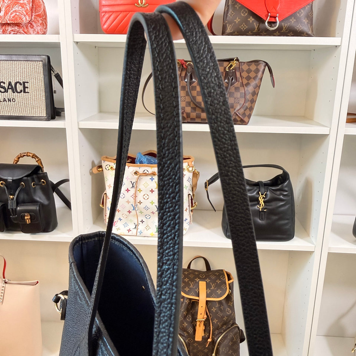 Louis Vuitton Neverfull MM Monogram Empreinte Black