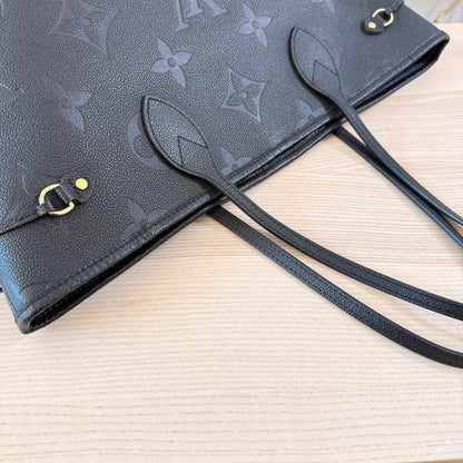 Louis Vuitton Neverfull MM Monogram Empreinte Black