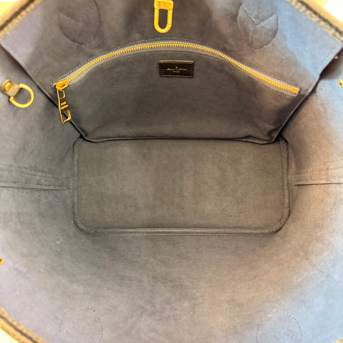 Louis Vuitton Neverfull MM Monogram Empreinte Black