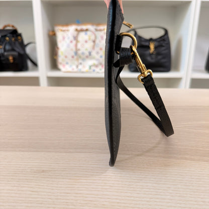 Louis Vuitton Empreinte Monogram Neverfull Pochette Black