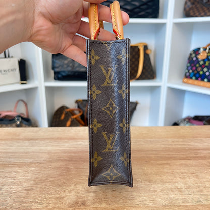 Louis Vuitton Monogram Petite Sac Plat