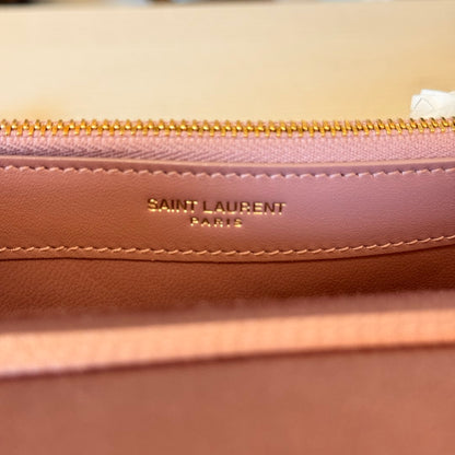 Saint Laurent YSL Satin Kate Tassel Wallet on Chain Bag