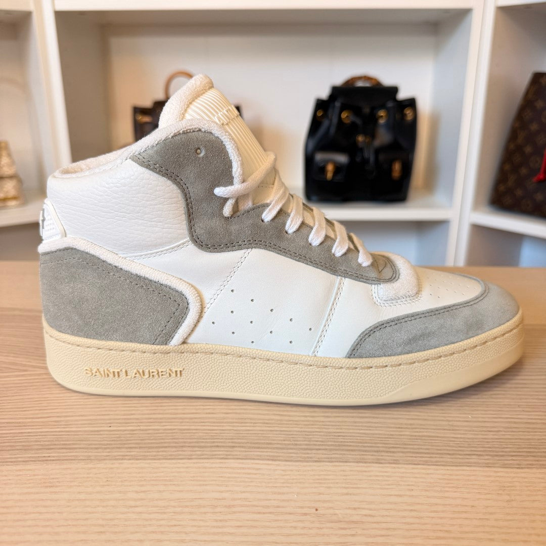 Saint Laurent SL 80 High Top Sneakers Size 42.5 EU / 9 US