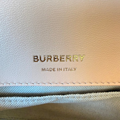 Burberry Lambskin Quilted Small Lola Bag Pink