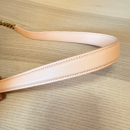 Burberry Lambskin Quilted Small Lola Bag Pink