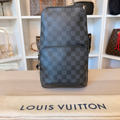 Louis Vuitton Damier Graphite Avenue Sling Backpack
