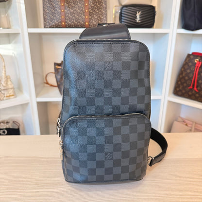 Louis Vuitton Damier Graphite Avenue Sling Backpack