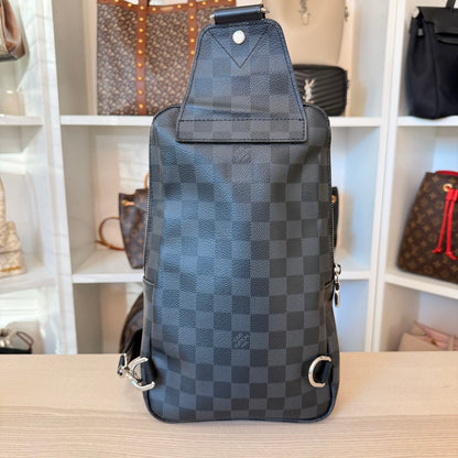 Louis Vuitton Damier Graphite Avenue Sling Backpack
