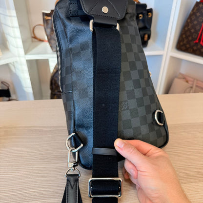 Louis Vuitton Damier Graphite Avenue Sling Backpack