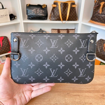 Louis Vuitton Monogram Eclipse Trio Messenger