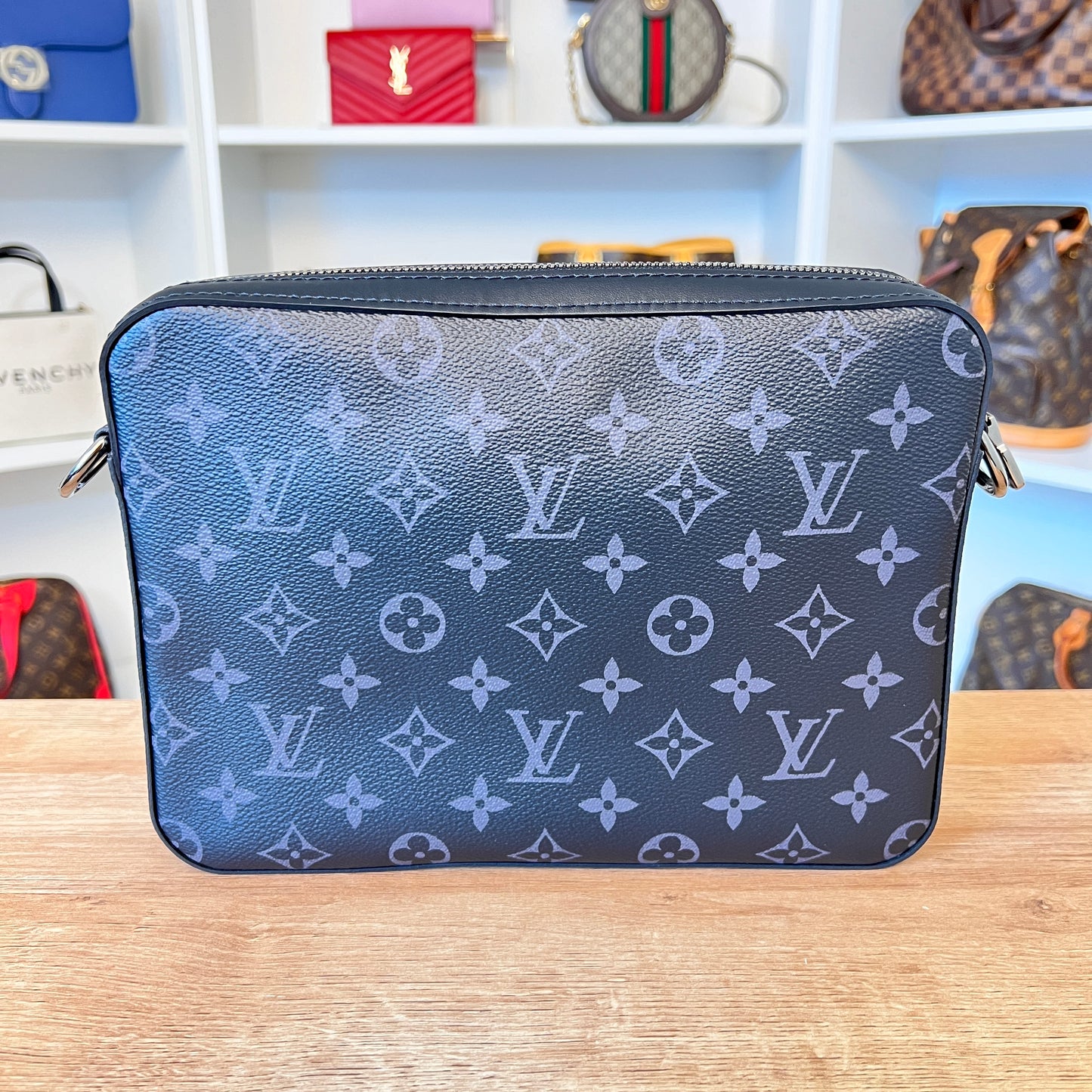 Louis Vuitton Monogram Eclipse Trio Messenger