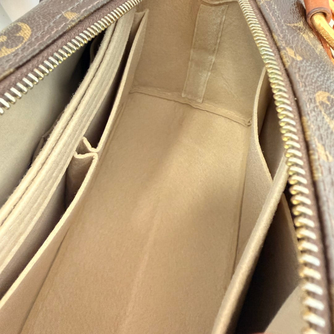 Louis Vuitton Limited Edition Monogram Dentelle Speedy 30 Silver Collector's Item