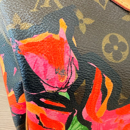 Louis Vuitton Limited Edition Speedy 30 Monogram Roses Stephen Sprouse Collector's Item