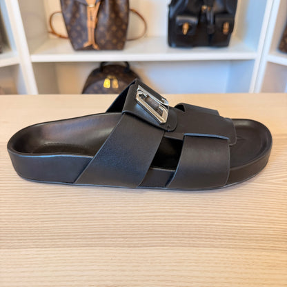 Christian Louboutin Dhabubizz Logo Plaque Sandals Size 42