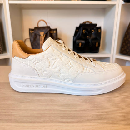 Louis Vuitton Beverly Hills Sneaker Size 8 White