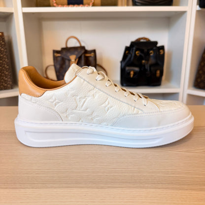 Louis Vuitton Beverly Hills Sneaker Size 8 White
